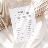Fun Office Scavenger Hunt List Printable
