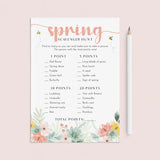 Spring Scavenger Hunt Printable by LittleSizzle
