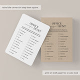 Fun Office Scavenger Hunt List Printable