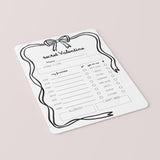 All About Me Secret Valentine Questionnaire Printable