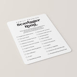 Family Reunion Party Game Selfie Scavenger Hunt Printable