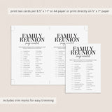 Family Reunion Song Match With Answer Key Printable
