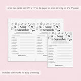 Let's Par-Tay Games Printable Eras Birthday Party Ideas