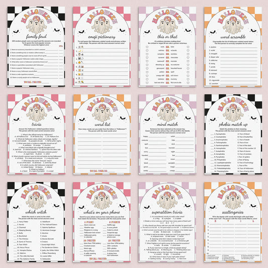 Ghouls Halloween Bundle with 12 Games and Activities Instant Download by LittleSizzle