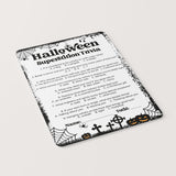Halloween Superstitions Trivia Printable | Answers Included