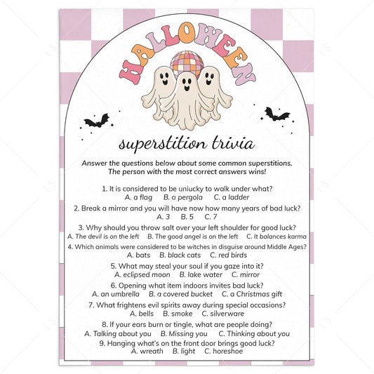 Ghouls Party Game Superstition Trivia Quiz Download by LittleSizzle