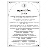 Superstitions Trivia Quiz Questions and Answers Printable by LittleSizzle