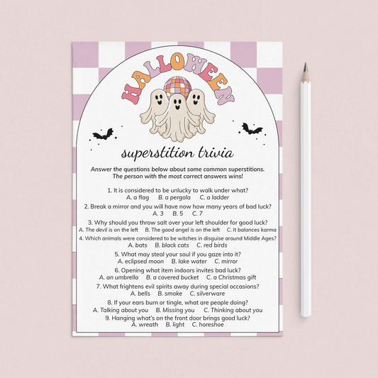 Ghouls Party Game Superstition Trivia Quiz Download by LittleSizzle