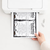 Halloween Superstitions Trivia Printable | Answers Included
