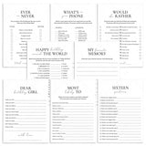 Sweet Sixteen Games Printable Sweet 16 Birthday Party Ideas by LittleSizzle