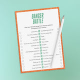 Showgirl Party Games Printable | Showgirl Era Themed Party Activities