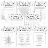 Let's Par-Tay Games Printable Eras Birthday Party Ideas by LittleSizzle