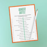 Showgirl Party Games Printable | Showgirl Era Themed Party Activities