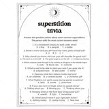 Superstitions Trivia Quiz Questions and Answers Printable by LittleSizzle