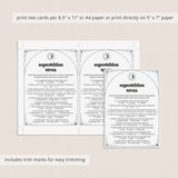 Superstitions Trivia Quiz Questions and Answers Printable