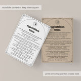 Superstitions Trivia Quiz Questions and Answers Printable