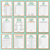 The Life of a Birthday Girl Party Games Bundle Printable by LittleSizzle