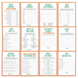 The Life of a Birthday Girl Party Games Bundle Printable by LittleSizzle
