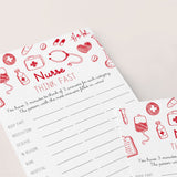 Printable Nurse Party Game Think Fast