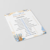 Fun Hanukkah This or That Questions for Family Printable