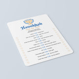 Hanukkah This or That Party Game Printable