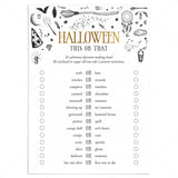 Hocus Pocus Halloween Party Game Printable by LittleSizzle