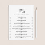 Book Club This or That Questions Printable