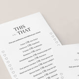 Book Club This or That Questions Printable