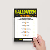 Fun Halloween This or That Game | Digital Download