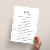 Book Club This or That Questions Printable