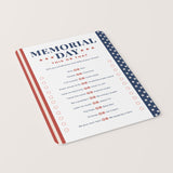 Memorial Day This or That Questions Printable