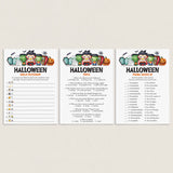 Trick or Treat Party Games Bundle Printable by LittleSizzle