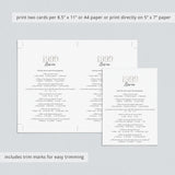 25th Anniversary Party Games Married in 1999 Printable