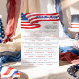4th of July Trivia Printable & Virtual