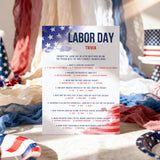 America Labor Day Games Bundle Printable