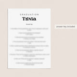 Trivia Questions for Graduation Party with Answers PDF Printable