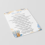 Hanukkah Trivia Questions and Answers Printable