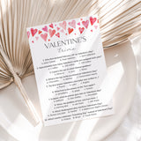 Valentine Trivia Questions and Answers Digital Download