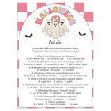 Retro Spooky Halloween Trivia Questions and Answers Download by LittleSizzle