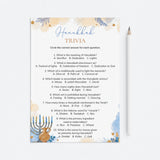 Hanukkah Trivia Questions and Answers Printable