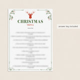 Christmas Trivia Questions and Answers Printable