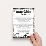 Printable Halloween Trivia for Adults | Answers Included