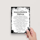 Halloween Trivia Quiz with Answers Printable