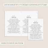 Book Trivia Quiz with 10 Multiple Choice Questions and Answers Printable