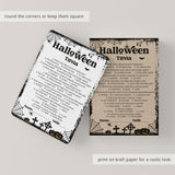 Printable Halloween Trivia for Adults | Answers Included