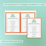 Showgirl Party Games Printable | Showgirl Era Themed Party Activities