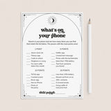 The Coven Bachelorette Game What's In Your Phone Download by LittleSizzle