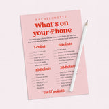 Pink and Red Bachelorette Game Bundle Printable