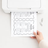 Wavy Border Grad Party Games Bundle Printable