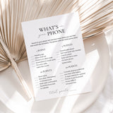 Book Club Game What's On Your Phone Printable